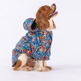 Pawstar Autumna Polarlı Su Geçirmez Küçük Irk Köpek Yağmurluğu - M