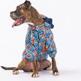 Pawstar Autumna Polarlı Su Geçirmez Orta-Büyük Irk Köpek Yağmurluğu - 3XL