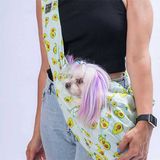 Pawstar Avocado Crossbody Küçük Irk Köpek Taşıma Çantası 50X15x20 Cm