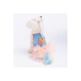 Pawstar Blue Aloha Kedi ve Küçük Irk Köpek Elbisesi (S)