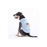 Pawstar Buz Mavi Lazy Kedi Köpek Tişörtü - Kedi Köpek Kıyafeti Açık Mavi L