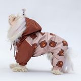 Pawstar Colorado Polarlı Su Geçirmez Küçük Irk Köpek Yağmurluk Tulum (2XL)