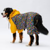 Pawstar Ferrara Polarlı Su Geçirmez Orta-Büyük Irk Köpek Yağmurluk Tulum - 3XL