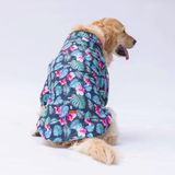 Pawstar Floral Orta ve Büyük Irk Köpek Gömleği - Köpek Kıyafeti (15 kg-45 kg) - 5XL