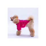 Pawstar Fuşya Cancun - Cancún Ceket Gabardin Çıtçıtlı Kedi Köpek Ceketi Kedi Köpek Kıyafeti Kedi Köpek Elbis