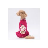 Pawstar Go Teddy Bear Orta ve Büyük Irk Köpek Pijaması - Köpek Tulumu - Köpek Kıyafeti (15 KG-45 KG)
