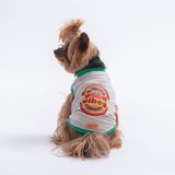Pawstar Grey-Gri Good Vibes Tişört Kedi Köpek Tişörtü-Kedi Köpek Kıyafeti