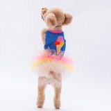Pawstar Ice Cream Kedi ve Küçük Irk Köpek Elbisesi (XL)