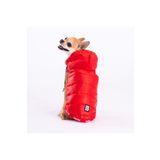 Pawstar Kırmızı Railway Anorak Yelek Köpek Yeleği Köpek Kıyafeti Köpek Yağmurluk