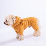 Pawstar Latte Koala Peluş Küçük Irk Köpek Tulumu - M