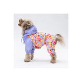 Pawstar Marsala Polarlı Kedi Köpek Tulum Yağmurluk