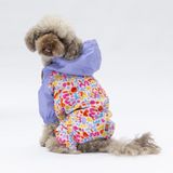 Pawstar Marsala Polarlı Su Geçirmez Küçük Irk Köpek Yağmurluk Tulum (M)