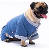 Pawstar Mavi Alabama Küçük Irk Köpek Tulumu