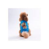Pawstar Mavi Donut Teddy Tişört Kedi Köpek Tişörtü-Kedi Köpek Kıyafeti