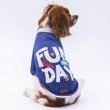 Pawstar Mavi Fun Day Kedi Köpek Sweati - Kedi Köpek Kıyafeti M