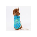 Pawstar Mavi Style Kapşonlu Kedi Köpek Tişörtü - Kedi Köpek Kıyafeti XLarge