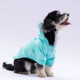 Pawstar Mint Sydney Peluşlu Su Geçirmez Küçük Irk Köpek Yağmurluğu (M)