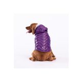 Pawstar Mor Light Wave Anorak Yelek Köpek Yeleği Köpek Kıyafeti Köpek Yağmurluk Mor M