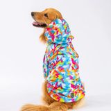 Pawstar Mosaic Polarlı Su Geçirmez Orta-büyük Irk Köpek Yağmurluğu
