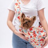 Pawstar Ottawa Crossbody Küçük Irk Köpek Çapraz Taşıma Çantası - Turuncu