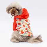 Pawstar Ottawa Polarlı Su Geçirmez Küçük Irk Köpek Yağmurluğu (XL)