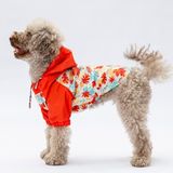 Pawstar Ottawa Polarlı Su Geçirmez Küçük Irk Yağmurluğu (L)