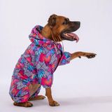 Pawstar Palmatum Orta-Büyük Irk Köpek Tulum Köpek Yağmurluk Köpek Elbisesi Köpek Kıyafeti 4XL