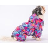 Pawstar Palmatum Polarlı Köpek Tulum Yağmurluğu Köpek Yağmurluk Köpek Kıyafeti Köpek Elbisesi M