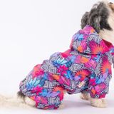 Pawstar Palmatum Polarlı Köpek Tulum Yağmurluğu Köpek Yağmurluk Köpek Kıyafeti Köpek Elbisesi XL