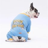 Pawstar Paw-some Küçük Irk Köpek Penye Tulum Pijama (M)