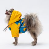 Pawstar Pekin Polarlı Su Geçirmez Küçük Irk Köpek Yağmurluğu (XL)