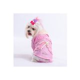 Pawstar Pembe Brillante Köpek Montu Köpek Yağmurluk Köpek Kıyafeti Köpek Elbisesi