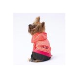 Pawstar Pembe New York Köpek Tulumu Köpek Kıyafeti Kedi Kıyafeti