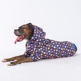 Pawstar Planetfood Polarlı Su Geçirmez Orta-Büyük Irk Köpek Yağmurluk Tulum - 6XL