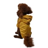 Pawstar Pluvia İçi Polar Küçük Irk Köpek Yağmurluğu Sarı (Medium)