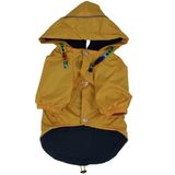 Pawstar Pluvia İçi Polar Küçük Irk Köpek Yağmurluğu Sarı (XX-Large)