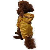 Pawstar Pluvia İçi Polar Küçük Irk Köpek Yağmurluğu Sarı