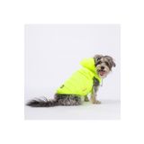 Pawstar Railway Neon Sarı Su İtici Küçük Irk Köpek Yelek Yağmurluk (XL)