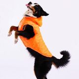 Pawstar Railway Neon Turuncu Su İtici Orta-Büyük Irk Köpek Yelek Yağmurluk (4XL)