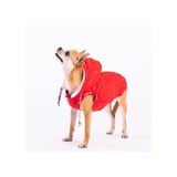 Pawstar Railway Red Su İtici Küçük Irk Köpek Yelek Yağmurluk