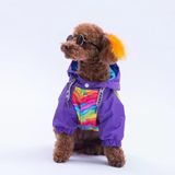 Pawstar Rio Rainbow Köpek Ve Kedi Polarlı Yağmurluk