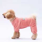 Pawstar Rose Bonjour Kadife Küçük Irk Köpek Tulumu - XL