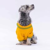 Pawstar Sarı Marine Polo Yaka Kedi Köpek Tişörtü- Kedi Köpek Kıyafeti - L