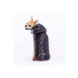 Pawstar Siyah Light Wave Anorak Yelek Köpek Yeleği Köpek Kıyafeti Köpek Yağmurluk Siyah 2XL