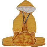 Pawstar Sport Küçük Irk Köpek Yağmurluk Tulumu Sarı (Medium)