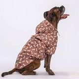 Pawstar StellaOs Fileli Su Geçirmez Orta-Büyük Irk Köpek Yağmurluğu (4XL)