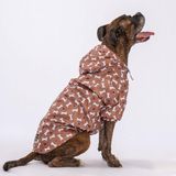 Pawstar StellaOs Fileli Su Geçirmez Orta-Büyük Irk Köpek Yağmurluğu (6XL)