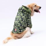 Pawstar Yeşil Dijon Polarlı Su Geçirmez Orta-Büyük Irk Köpek Yağmurluğu (4XL)
