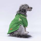 Pawstar Yeşil Marine Polo Yaka Kedi Köpek Tişörtü- Kedi Köpek Kıyafeti - M
