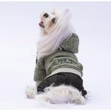Pawstar Yeşil New York Köpek Tulumu - 2XL